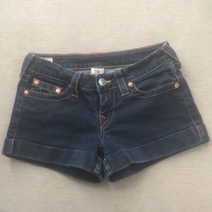 TRUE RELIGION SHORTS “ALLIE” SHORT SZ 28